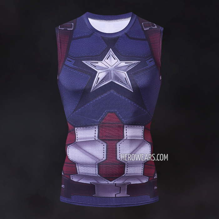 Captain America Tank Top