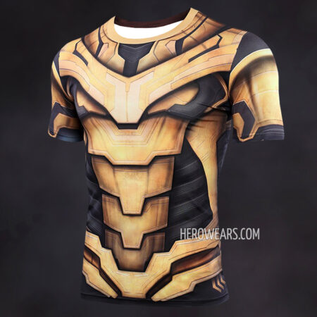 Thanos Compression Shirt Rash Guard