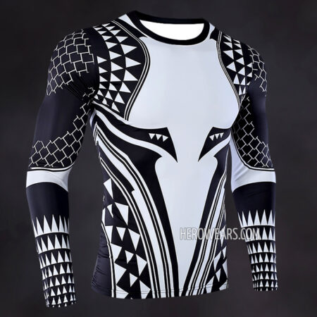 Aquaman Compression Shirt Rash Guard
