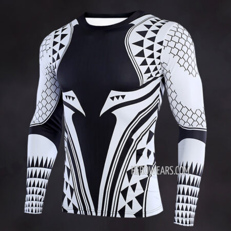 Aquaman Compression Shirt Rash Guard