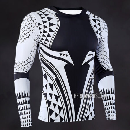 Aquaman Compression Shirt Rash Guard