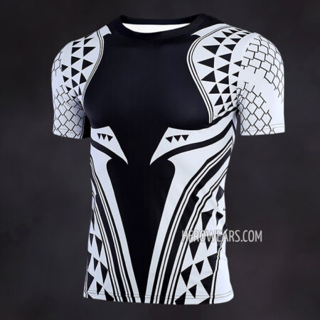 Aquaman Compression Shirt Rash Guard