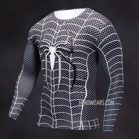 Spiderman Armored Compression Shirt Rash Guard