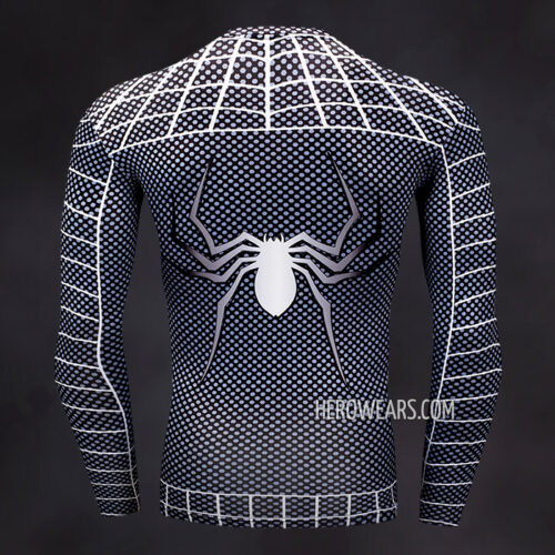 Spiderman Armored Compression Shirt Rash Guard