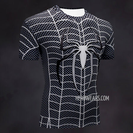 Spiderman Armored Compression Shirt Rash Guard