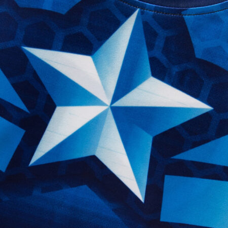 Captain America Compression Shirt Rash Guard