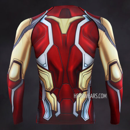 Iron Man Mk85 Compression Shirt Rash Guard