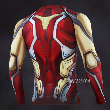 Iron Man Mk85 Compression Shirt Rash Guard