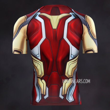 Iron Man Mk85 Compression Shirt Rash Guard