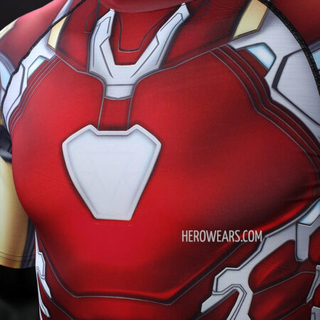 Iron Man Mk85 Compression Shirt Rash Guard