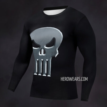 Punisher Compression Shirt Rash Guard