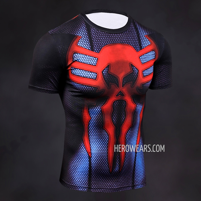 Spiderman 2099 Compression Shirt Rash Guard