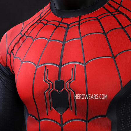 Spiderman Far From Home Compression Shirt Rash Guard