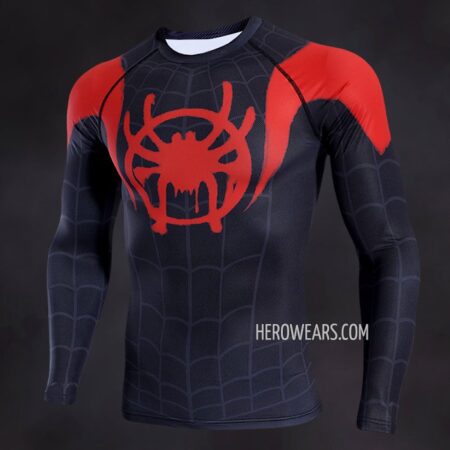 Miles Morales Compression Shirt Rash Guard