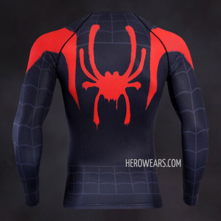 Miles Morales Compression Shirt Rash Guard