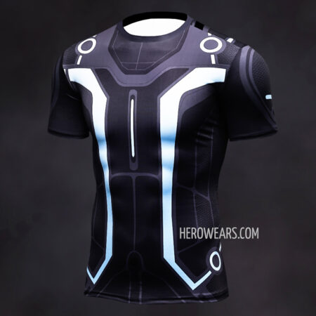Tron Compression Shirt Rash Guard