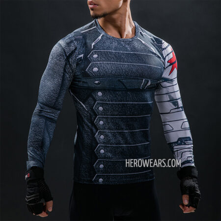 Winter Soldier Compression Shirt Rash Guard