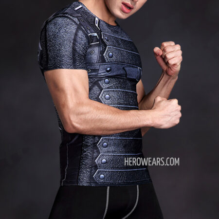 Winter Soldier Compression Shirt Rash Guard