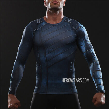 Winter Soldier Compression Shirt Rash Guard