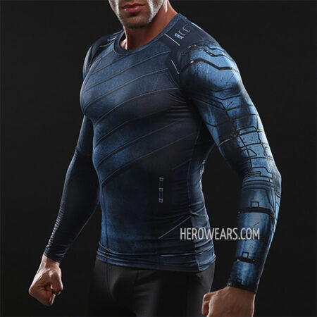 Winter Soldier Compression Shirt Rash Guard