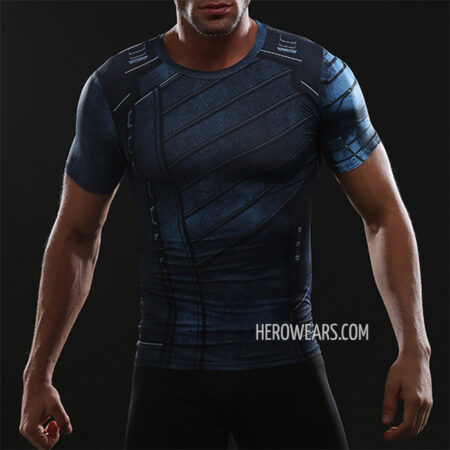 Winter Soldier Compression Shirt Rash Guard