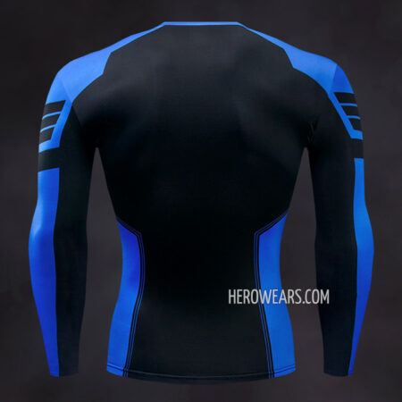 Nightwing Compression Shirt Rash Guard