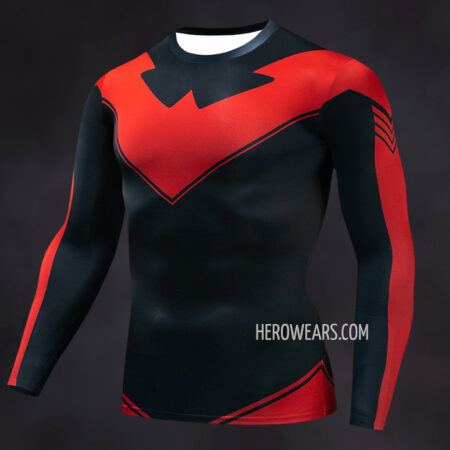 Nightwing New 52 Compression Shirt Rash Guard