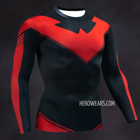 Nightwing New 52 Compression Shirt Rash Guard