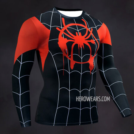 Miles Morales Compression Shirt Rash Guard