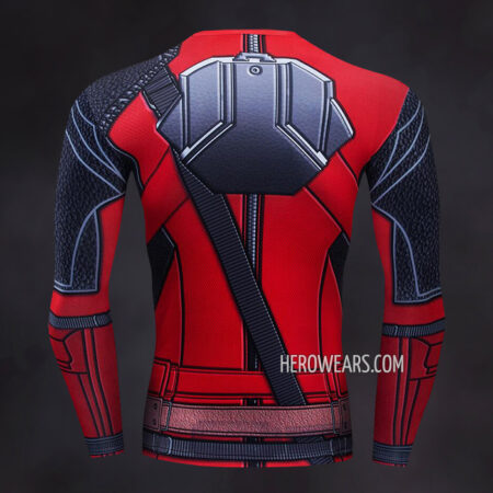 Deadpool Compression Shirt Rash Guard
