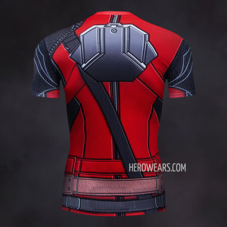 Deadpool Compression Shirt Rash Guard