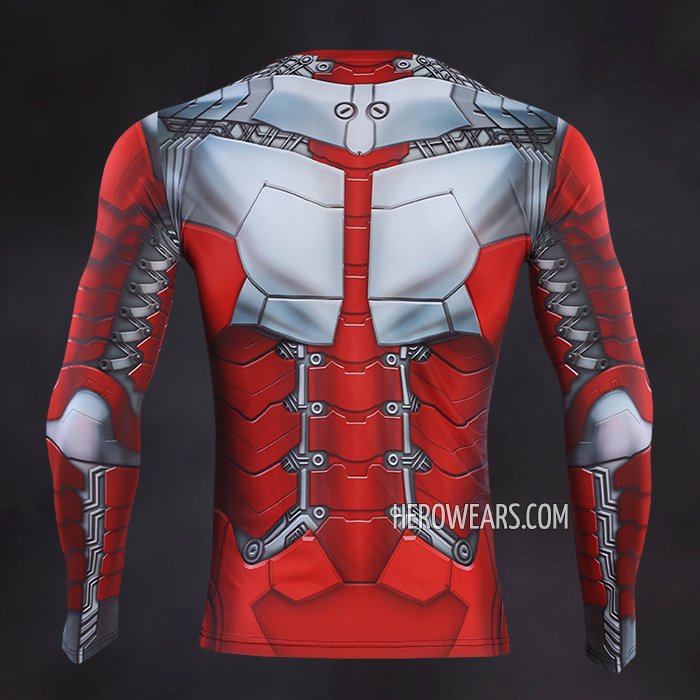 Iron Man Mk5 Compression Shirt Rash Guard