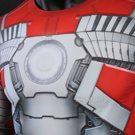 Iron Man Mk5 Compression Shirt Rash Guard