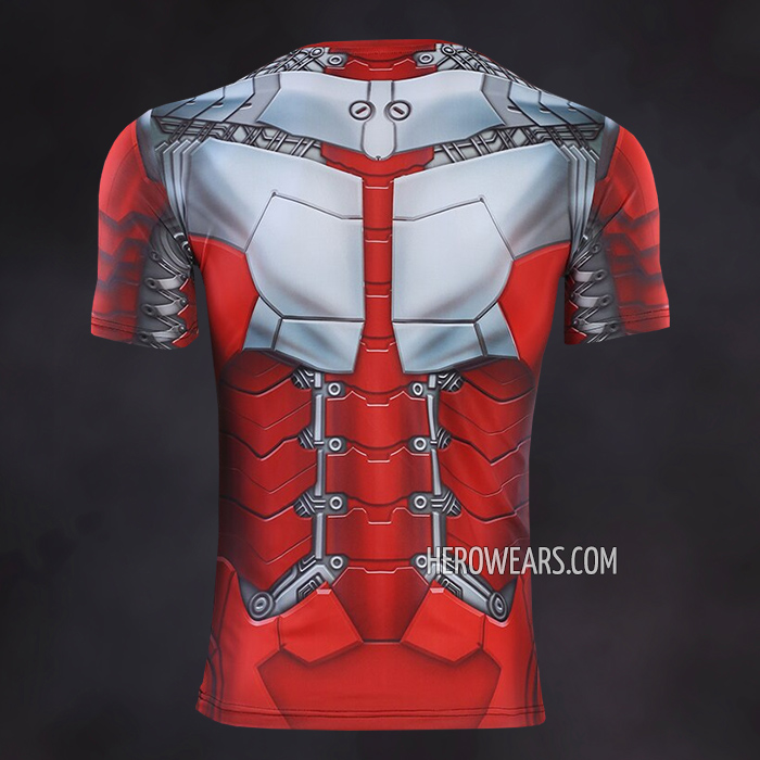 Iron Man Mk5 Compression Shirt Rash Guard