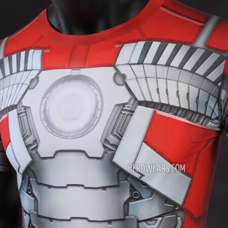 Iron Man Mk5 Compression Shirt Rash Guard