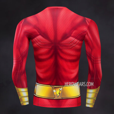 Shazam Compression Shirt Rash Guard
