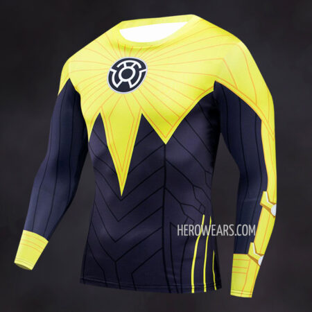 Sinestro Compression Shirt Rash Guard