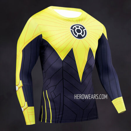 Sinestro Compression Shirt Rash Guard