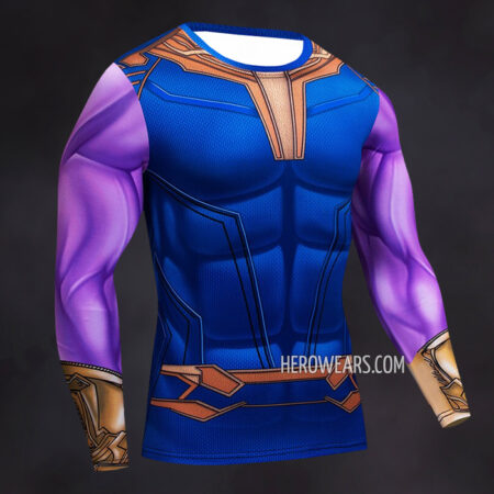 Thanos Compression Shirt Rash Guard