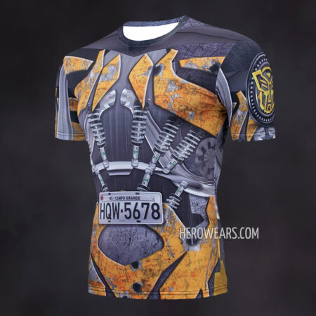 Transformers Compression Shirt Rash Guard