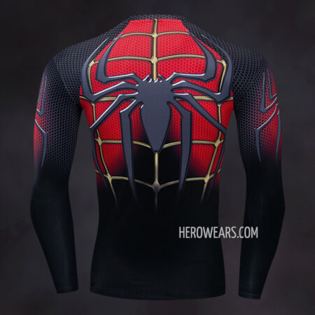 Spiderman Compression Shirt Rash Guard