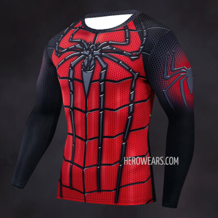 Spiderman Compression Shirt Rash Guard