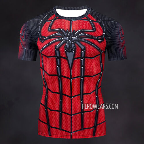 Spiderman Compression Shirt Rash Guard