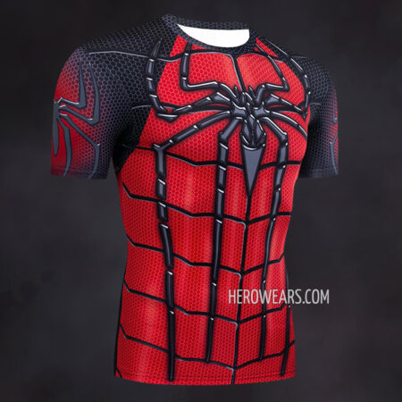 Spiderman Compression Shirt Rash Guard