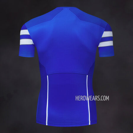 Captain America Compression Shirt Rash Guard