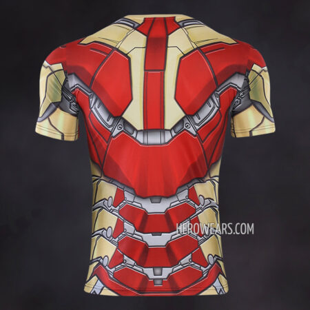 Iron Man Mk42 Compression Shirt Rash Guard