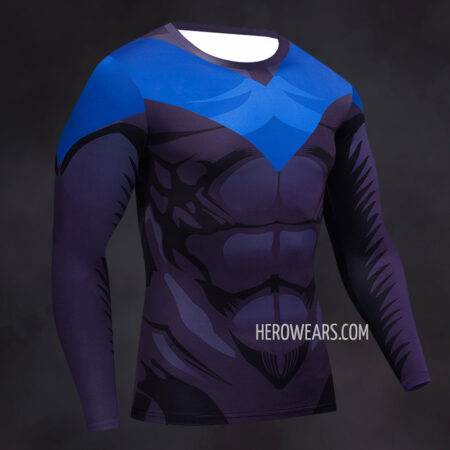 Nightwing Compression Shirt Rash Guard