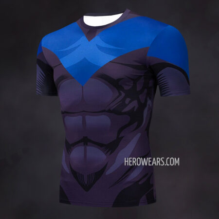 Nightwing Compression Shirt Rash Guard