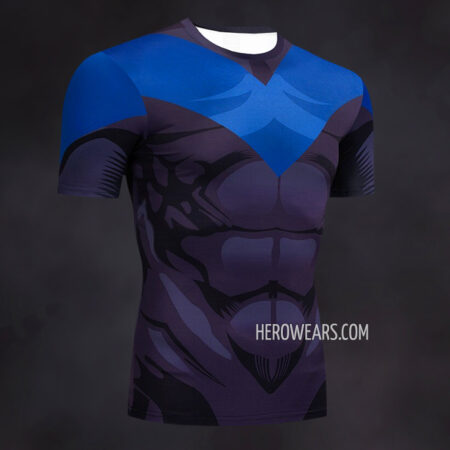 Nightwing Compression Shirt Rash Guard