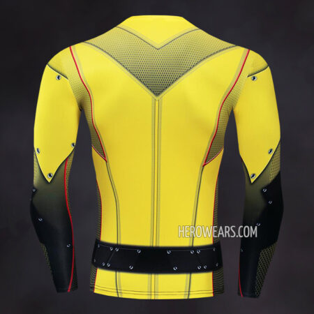 Reverse Flash Compression Shirt Rash Guard